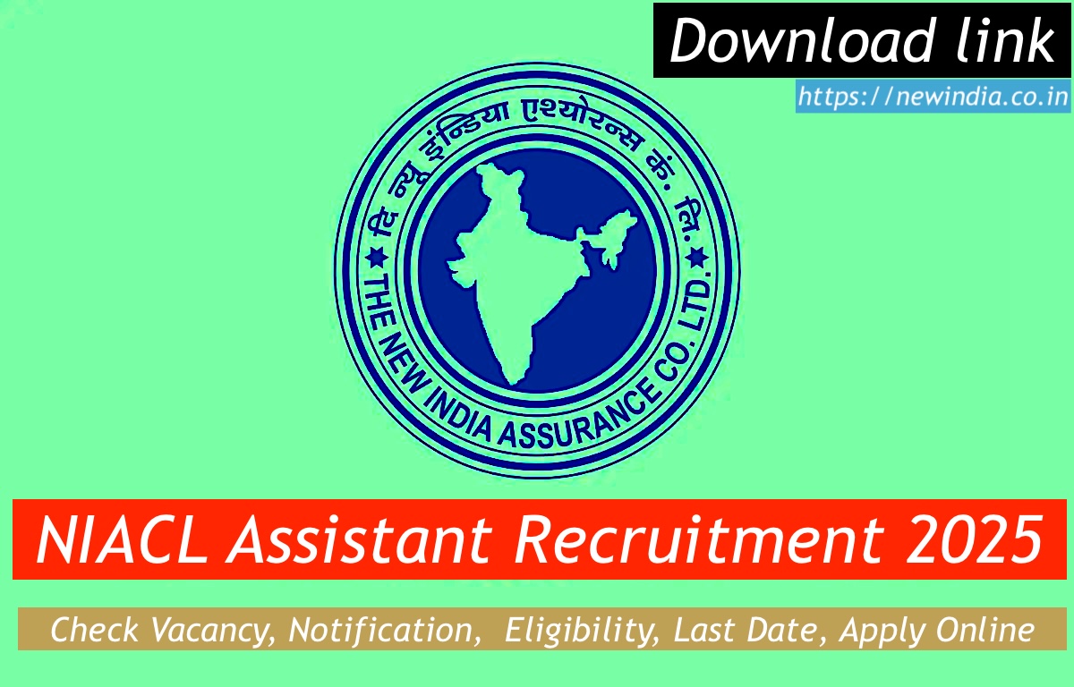 NIACL Assistant Recruitment